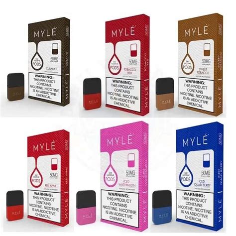 Myle V Pre Filled Pods Jeddah Vape Myle V Jeddah Ksa