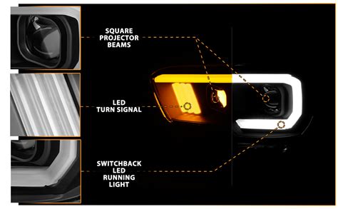 Amazon Amerilite For Toyota Tacoma Sr Sr No Led Drl