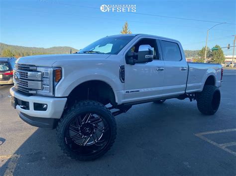 2017 Ford F 250 Super Duty With 26x16 101 Hostile Jigsaw And 38155r26 Fury Offroad Country