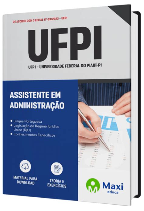 Baixar Apostila UFPI 2023 Assistente em Administração