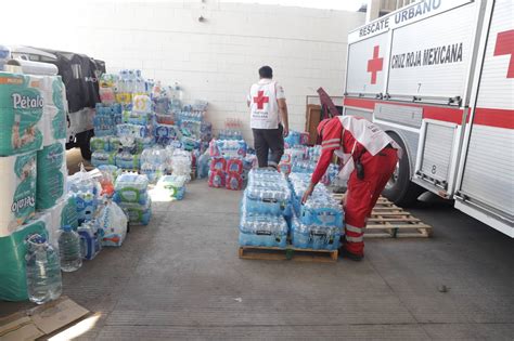 Cierre Del Centro De Acopio Cruz Roja Hermosillo Env A Toneladas De