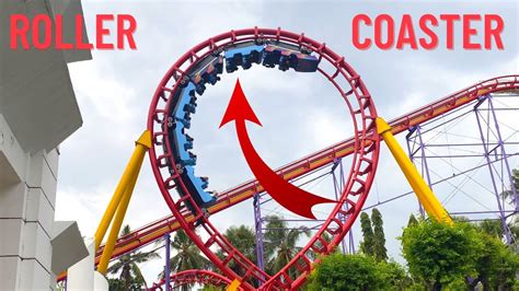 Wahana Halilintar Roller Coaster Dufan Ancol Jakarta 2022 YouTube