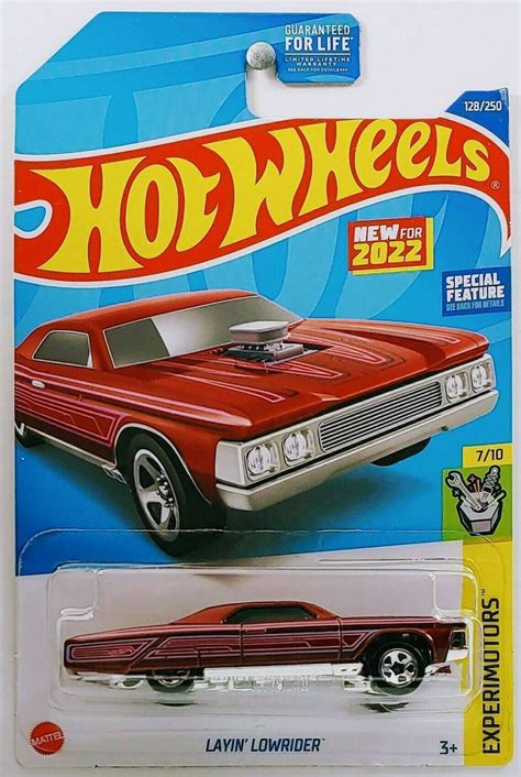 Hot Wheels Layin Lowrider Коллекционная модель Короткая карта купить с доставкой по