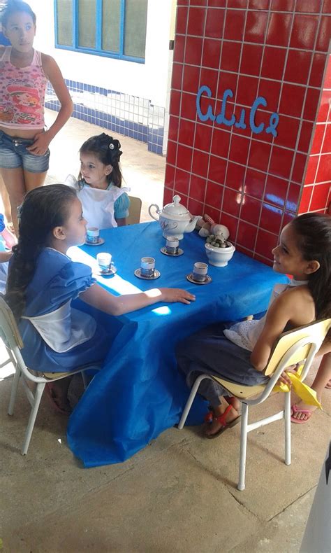 Contar e Encantar Projeto Alice no País das Maravilhas Creche Delite I