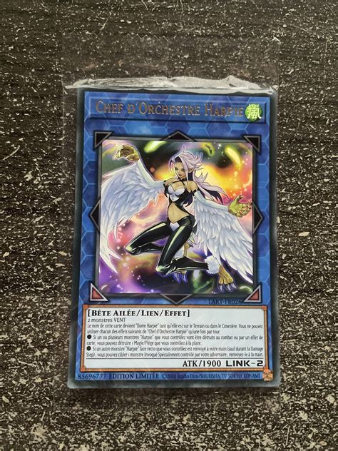 CARTE YU GI OH CHEF DORCHESTRE HARPIE LART FR026 NEUF MINT EBay