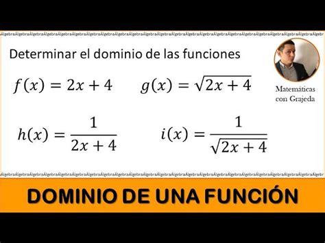 Guía completa para el dominio de una función polinómica Conceptos