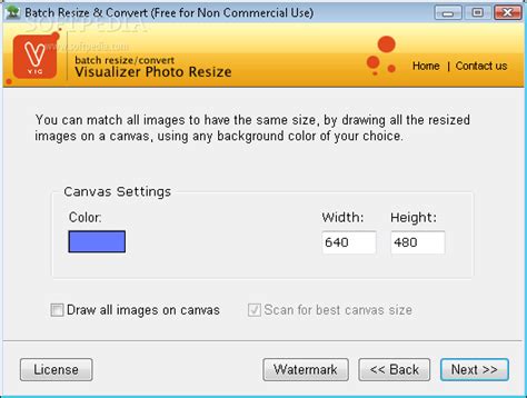 Visualizer Photo Resize 61 Download Review Screenshots