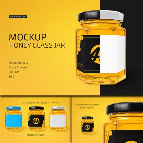 Weck Jars Mockup MasterBundles