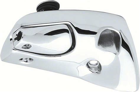 Camaro Firebird Convertible Polished Chrome Visor Support Rh