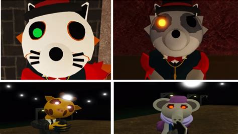 All Jumpscares Bela Raid Roblox Piggy Fan Game Youtube