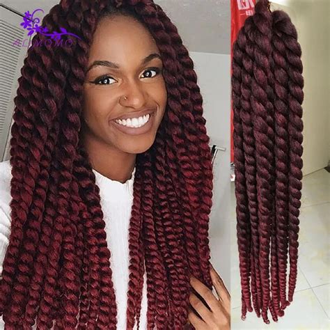 New Styles Jumbo Havana Twist Braiding Hair 18 95g Synthetic Crochet Braids Havana Mambo Twist