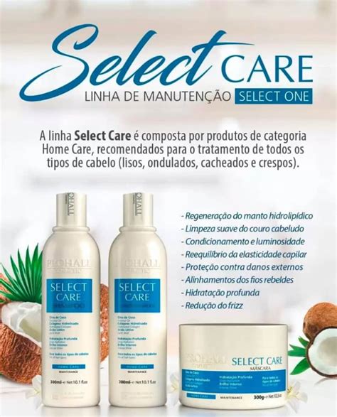 Kit Prohall Cosmetic Proboo Fiber Extreme Repair Select Care Beleza