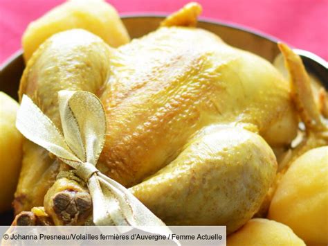 Poularde fermière dAuvergne au cidre et aux pommes découvrez les