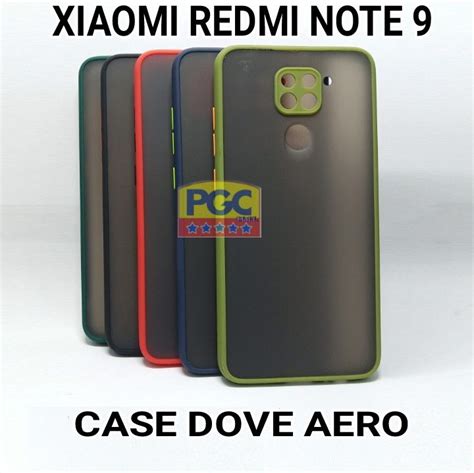 Case Handphone Keren For Xiaomi Redmi Note 9 Case Dove Aero Matte