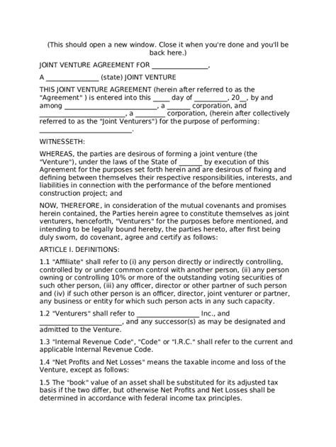 Free General Easement Agreement Doc Template Pdffiller