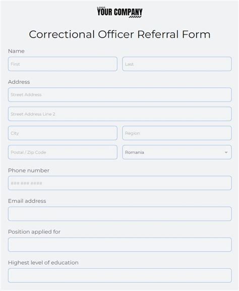 Psychology Referral Form Template 123formbuilder