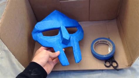 How To Make Mf Doom Mask Youtube