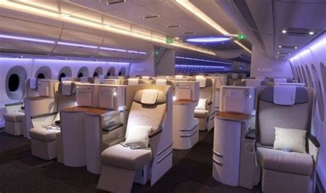 Airbus A350 Airlines Interior Flight - plane airline