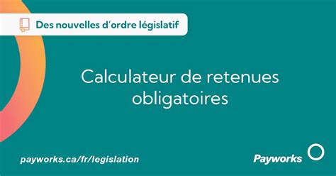 Comment faire mieux : édition en ligne du calculateur de retenues sur ...