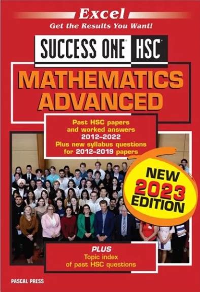 Buy Book Excel Success One Hsc Mathematics Advanced Edition