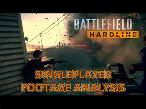 Battlefield Hardline Singleplayer Gameplay Footage Review Youtube