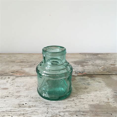 Set Of 5 Antique Ink Bottles