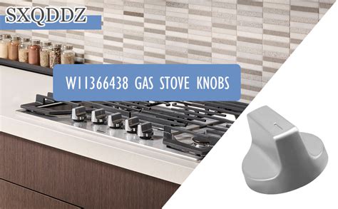 Amazon W11366438 Gas Range Stove Control Knobs Compatible With