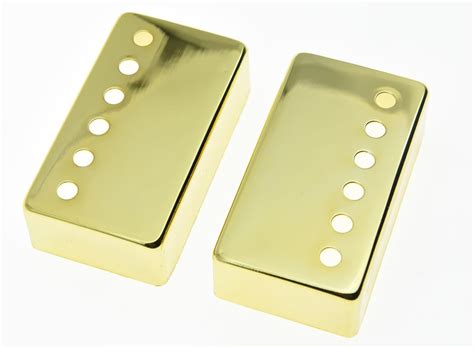 2pcs Gold Lp Humbucker Guitar Pickup Cover 52mm Pole Spacing Covers For Les Paul Ebay