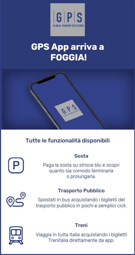 Dal 2 novembre sarà disponibile la GPS App per il pagamento della sosta