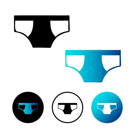 Abstract Men Underwear Icon Illustration Vector Art At Vecteezy