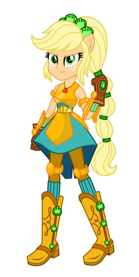 Gemplified Applejack Crystal Guardian By Deviantfantastic On Deviantart