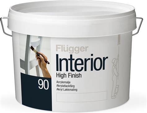 Fl Gger Interior High Finish Tr Maling White L Pris