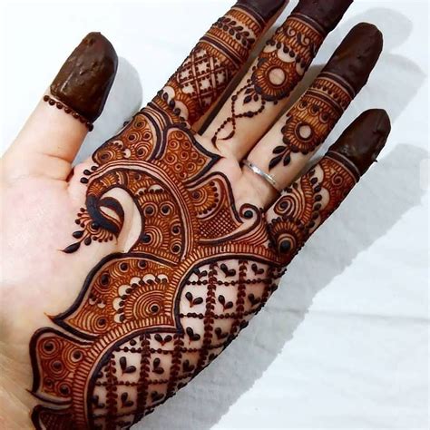 Sound Front Hand Bridal Mehndi Designs - Front Hand Bridal Mehndi ...