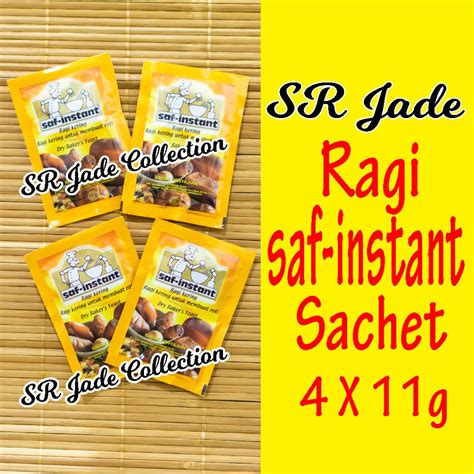 Jual Ragi Saf Sachet X Gr Saf Instant Instan Dry Yeast Ragi Kering