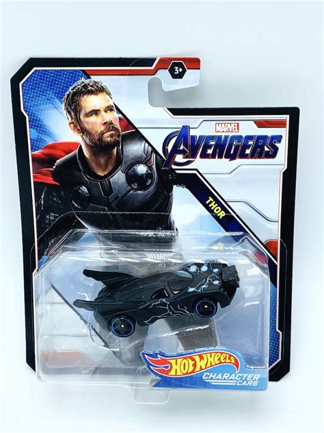 Hot Wheels Marvel Avengers Thor Character Car Diecast 164 Scale