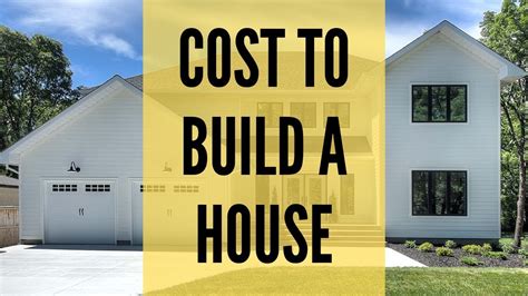 How Much Does It Cost To Build A House Today Builders Villa