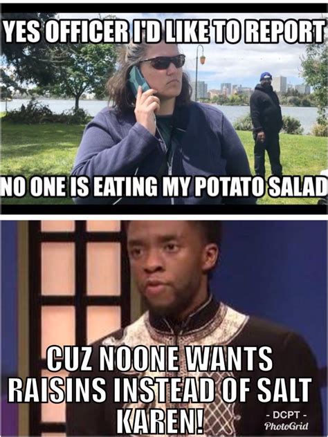 Potato Salad With Raisins Meme Easiest Way To Make White People