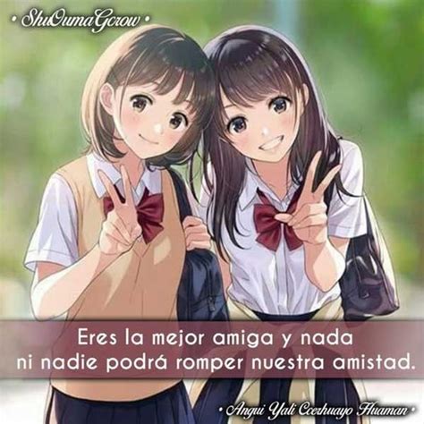 Pin De Luz En Tareas Anime Best Friends Imagenes De Amistad Frases