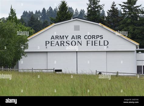 Main Historic Hanger At Pearson Field Is Now Used For Pearson Air