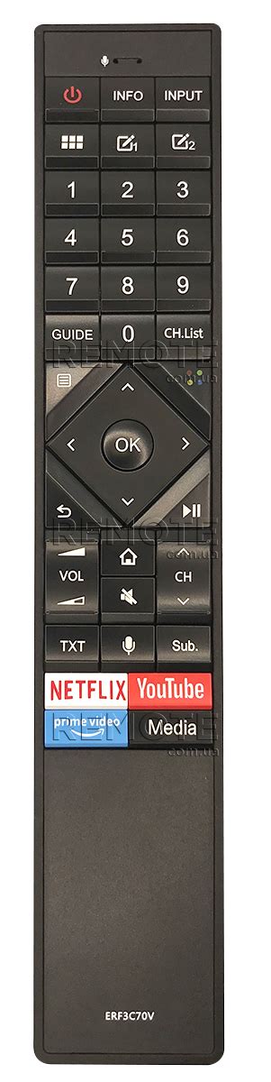 Пульт Hisense ERF3C70V [VOICE CONTROL] SMART TV пульт для телевизора ...