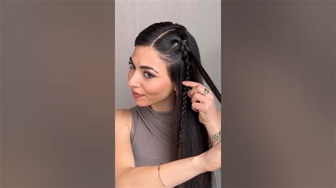 Easy Cute Hairstyle 😍🔥 Cutehairstyle Easyhairstyle Hair Stylehair Hairstyling Fypシ Youtube