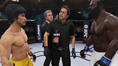 Kimbo Slice Vs Bruce Lee EA Sports UFC 3 Epic Battle Dragon