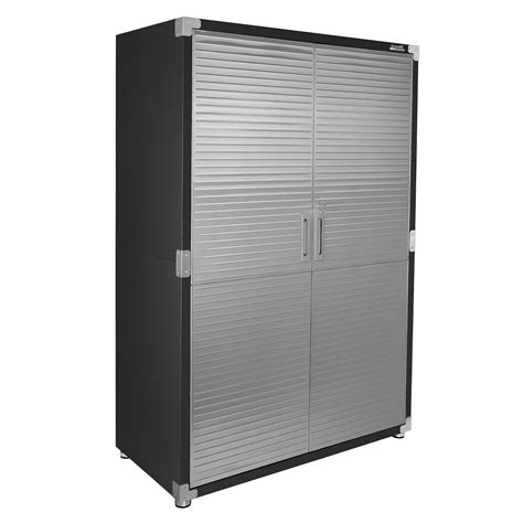 Seville Classics Ultrahd Mega Steel Storage Cabinet 48 W X 24 D X 72 H Graphite