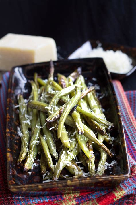 Garlic Roasted Green Beans Recipe Recipes Roasted Green Bean Recipes Veggie Recipes