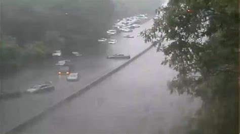 Watch Flash Flood Strands People Across Northeastern U S National