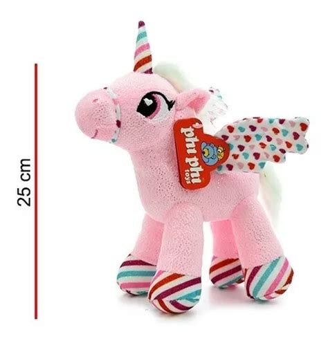 Peluche Unicornio Parado Cm Original Phi Phi Toys