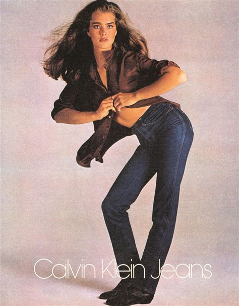 Brooke Shields Poses Topless For Jordache — 40 Years 47 Off