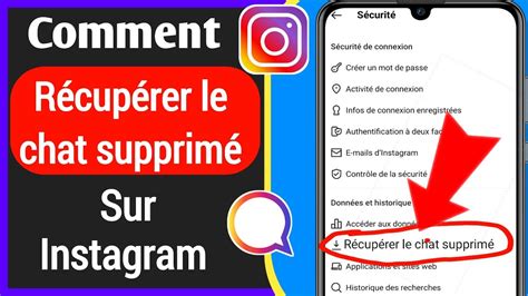 Comment récupérer des messages et conversations Instagram supprimés