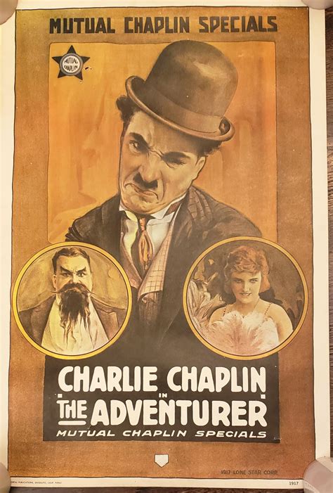 Vintage Charlie Chaplin Poster