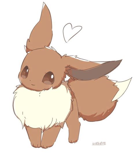 Extremely Cute Eevee Sfondi Fantastici Pokemon Disegni